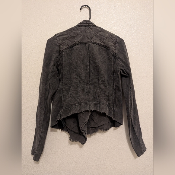 Free People Cotton Moto Jacket - Picture 3 of 3